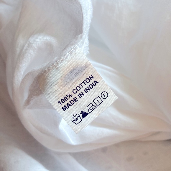 Melissa Odabash Keri Cover-Up Eyelet Mini Dress White Small - Picture 5 of 6